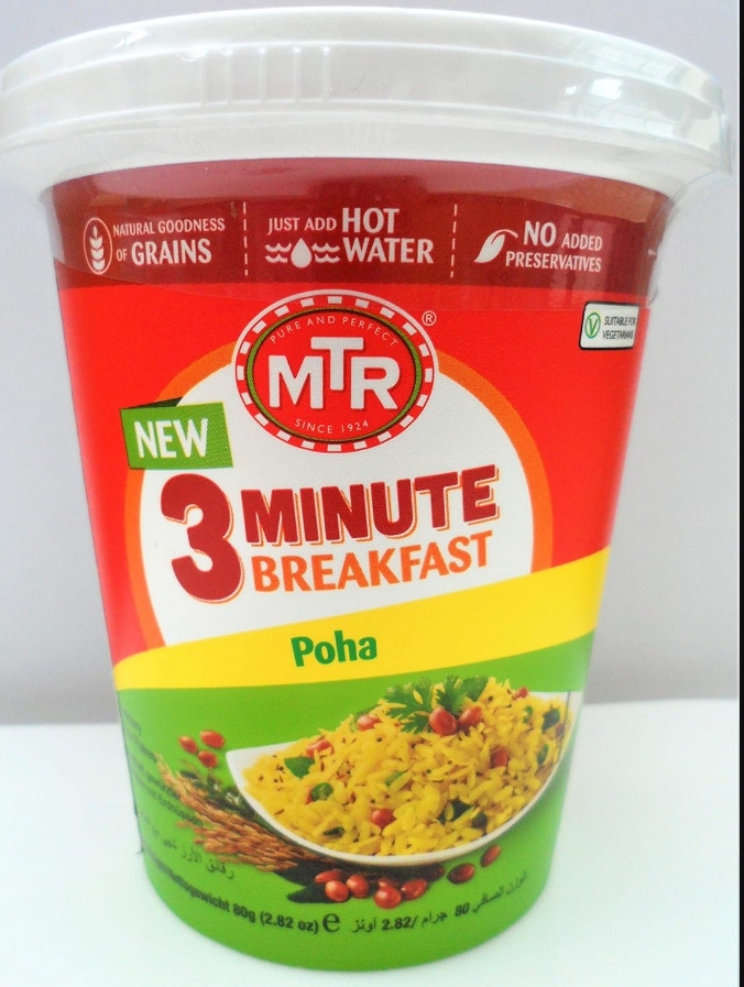 Mtr Poha 3 Minute Breakfast 80g