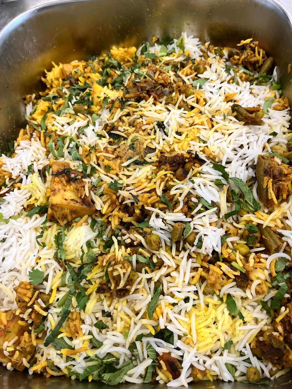 Veg Biryani +paneer Pakora Combo