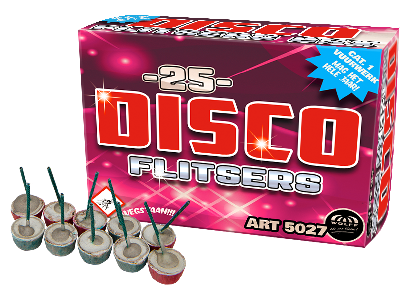 Disco Flashers (25 Pieces)