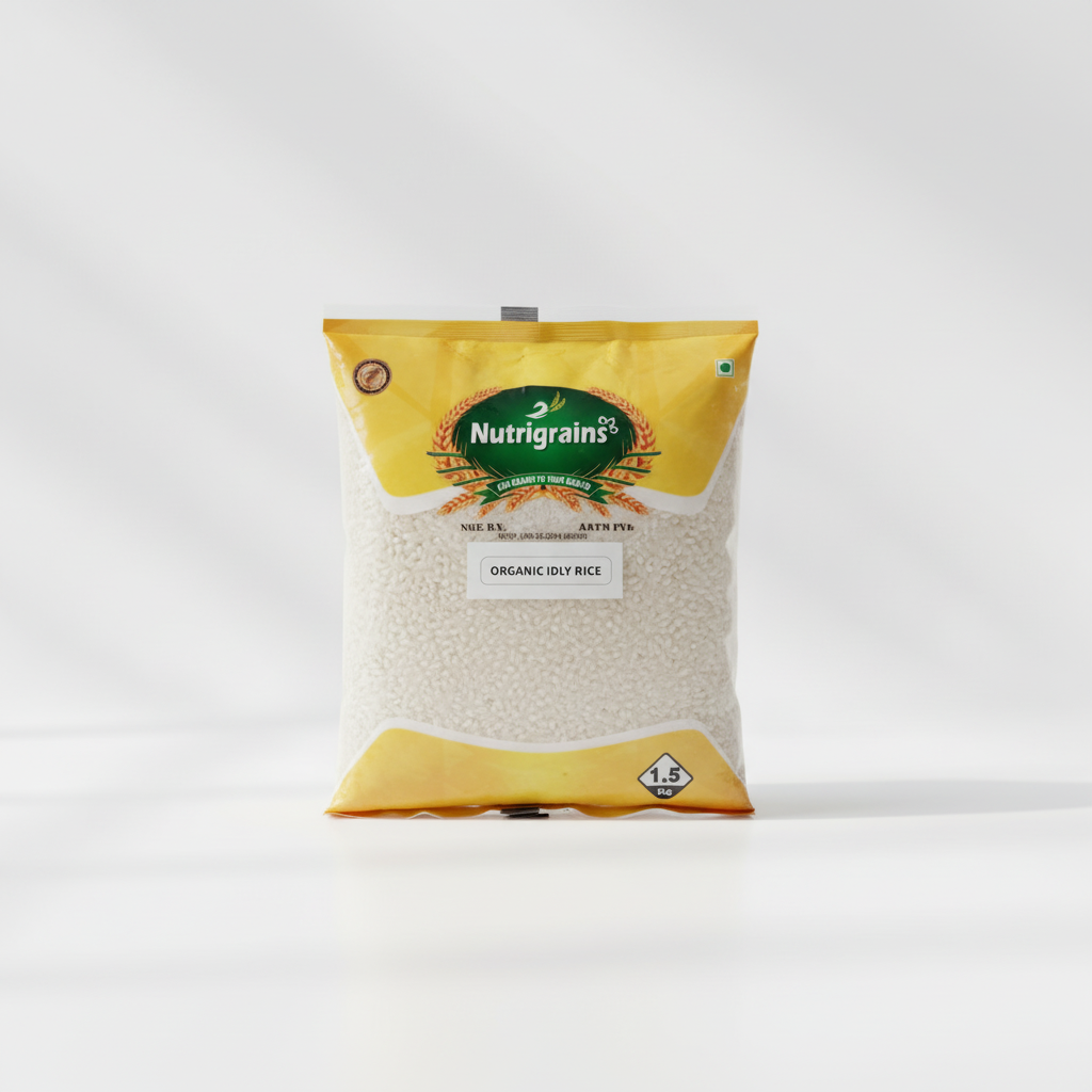 Nutrigrains Organic Idly Rice 1.5kg