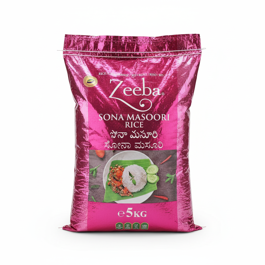 Zeeba Sona Masoori Rice 5kg