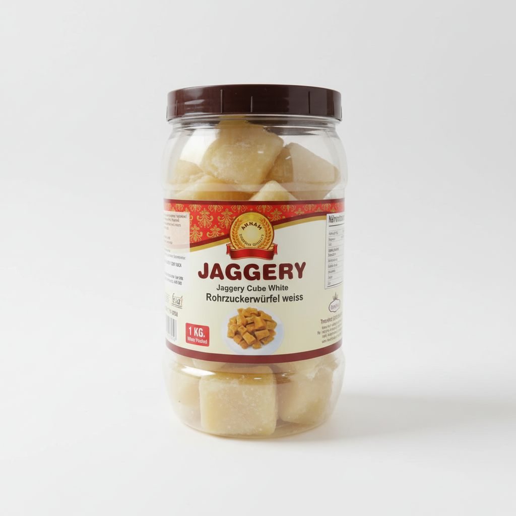 Annam Jaggery Cubes White 1kg